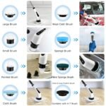 1Pc Electric Spin Scrubber Cordless Rechargeable Telescopic Cleaning Brush - Image 10
