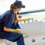 1Pc Electric Spin Scrubber Cordless Rechargeable Telescopic Cleaning Brush - Image 4