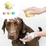 Silicone Dog Bath Massage Gloves Brush Pet Cat Bathroom Cleaning Tool - Image 8