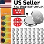 5-50x LITHIUM BATTERY 3V CR2032 CR 2032 BR2032 DL2032 Remote Button Cell Watch