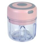 Mini Electric Garlic Chopper 8.45OZ Cordless - Image 6