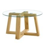 Modern Practical Circular Coffee Tables - Image 4