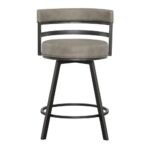 Gene - Swivel Counter Stool - Dark Gray