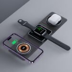 3 - 1 Magnetic Folding Wireless Charger Station