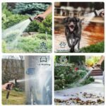 Metal Garden Hose, 100ft Stainless Steel Flexible Water Hose With 10 Adjustable Patterns - Image 4