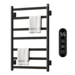 SIOYIE Towel Warmer Bathroom Wall Mounted 6 Bars Electric Towel Drying - Image 4