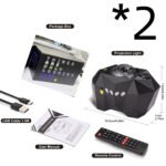 Usb Water Pattern Bluetooth Music Ocean Star Projector Lamp - Image 5