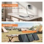 Portable Power Station,100W 88.8Wh 24000mAh Powerbank Portabl, Emergency Backup - Image 3