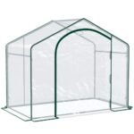 Portable Walk-in Steel Frame Garden Greenhouse - Image 9