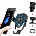 10W QI Wireless Fast Car Charger | Mount Holder Stand Charging