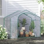 Portable Walk-in Steel Frame Garden Greenhouse