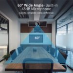 1Pc FHD 1080P Webcam USB PC Computer Webcam Auto Focus With Microphone - Image 5