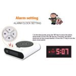 Laser Target Alarm Clock – Interactive Gun Shooting Wake-Up Clock - Image 5