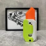 3D Printed Gravity Jumping Radish Toy – Mini Decompression Fidget Pendant - Image 9