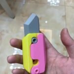 3D Printed Gravity Jumping Radish Toy – Mini Decompression Fidget Pendant - Image 7