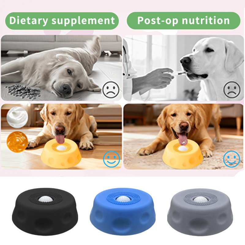 b993b7bd-a578-44cc-827b-fd199bced868.jpg Dog Slow Feeder Lick Bowl – Anti-Slip Enrichment Plate - Image 1