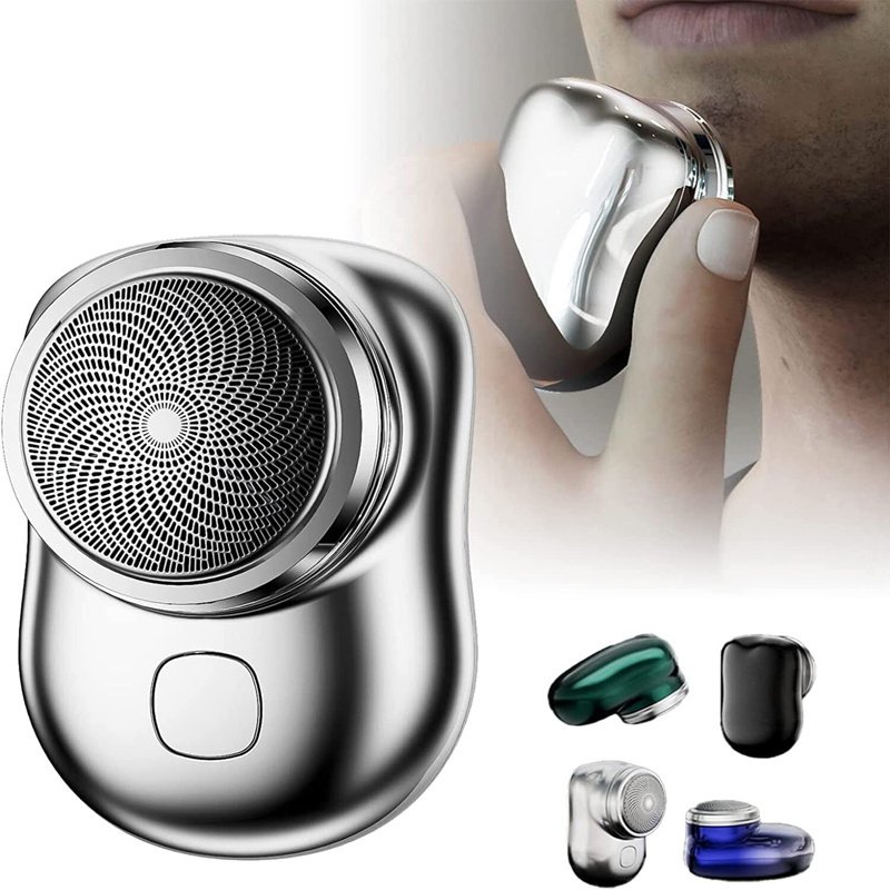 c07d0af9-f0fb-4b5e-a8bb-b35524475618.jpg Mini Portable Electric Shaver – USB Rechargeable Wet & Dry Razor - Image 1