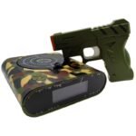 Laser Target Alarm Clock – Interactive Gun Shooting Wake-Up Clock - Image 4